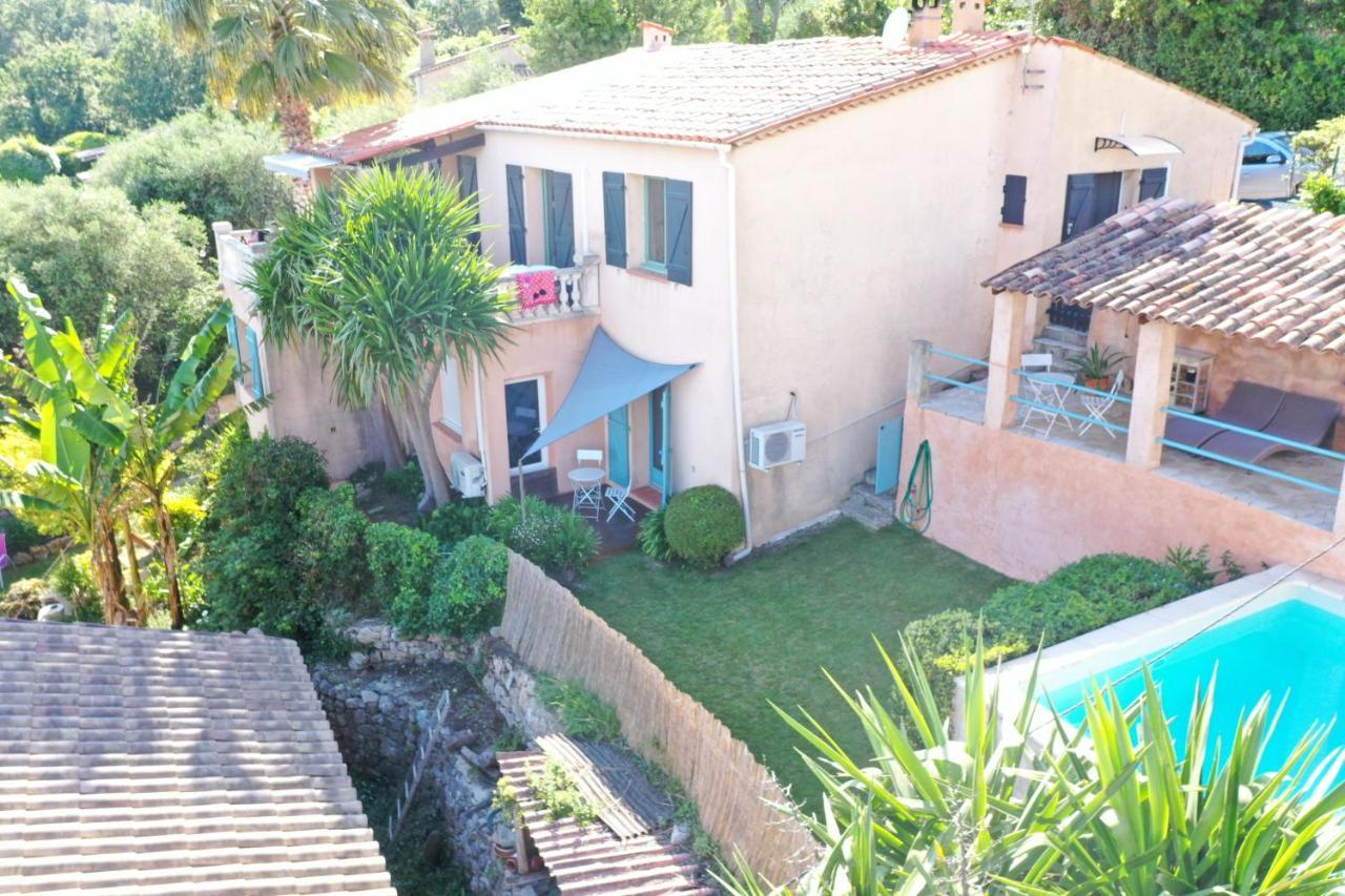 Charmant Rez De Villa En Provence Le Tignet Exterior photo