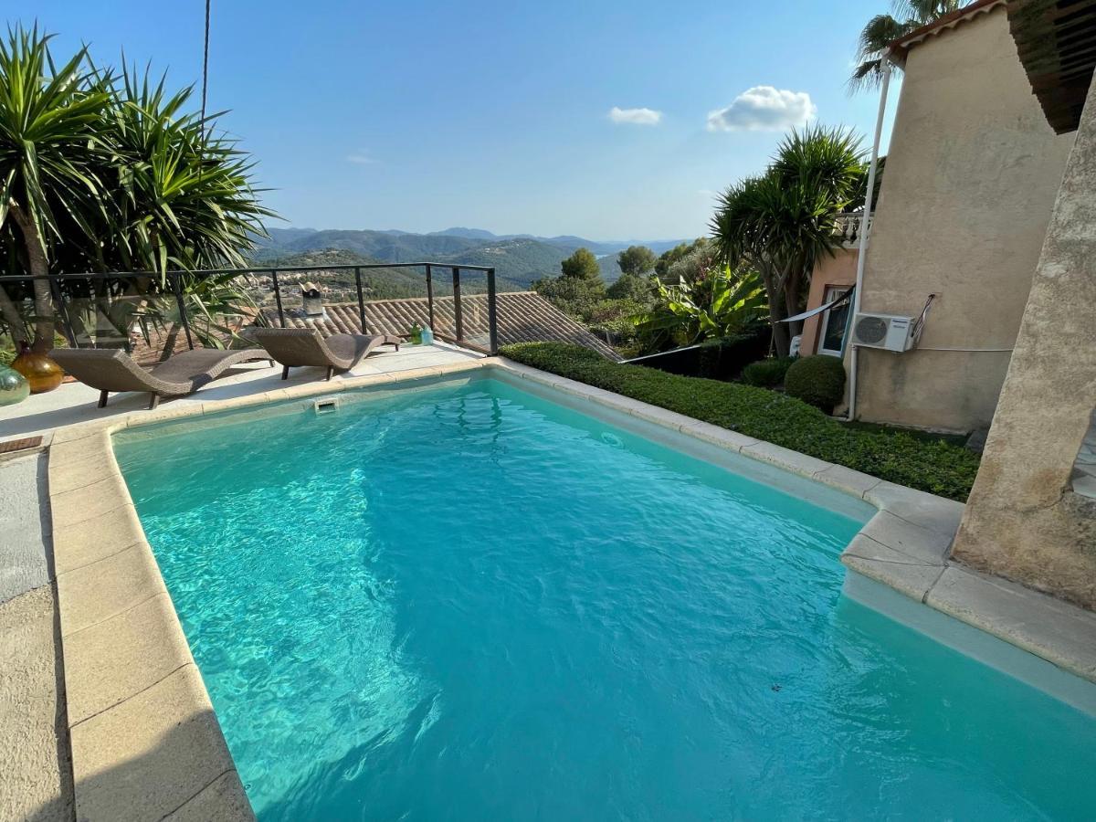 Charmant Rez De Villa En Provence Le Tignet Exterior photo